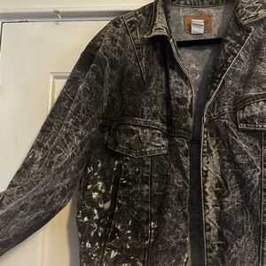 Acid Wash Denim Jacket